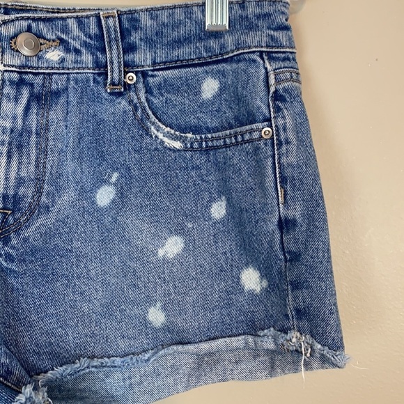 DL1961 Renee Cutoff Blue Jean Shorts Size 26 - Picture 6 of 16